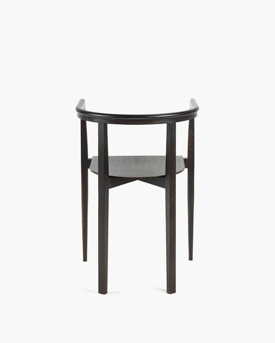 Elé brown oak chair
