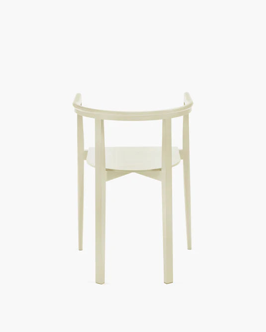 Elé cream beech chair