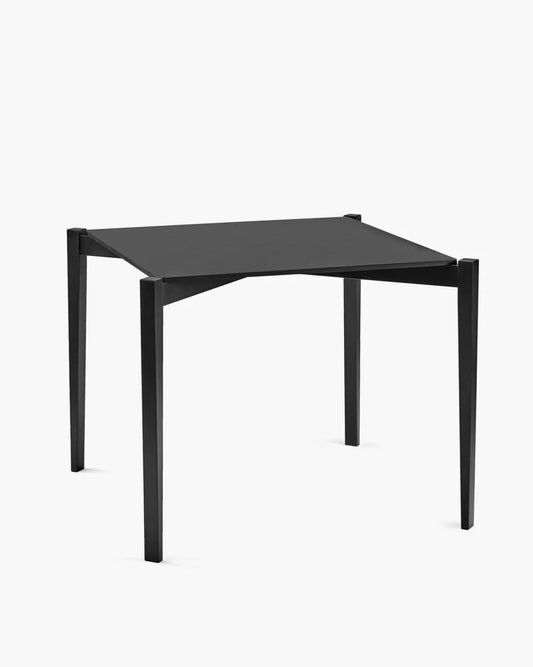 Table carré hêtre noir Eloïs