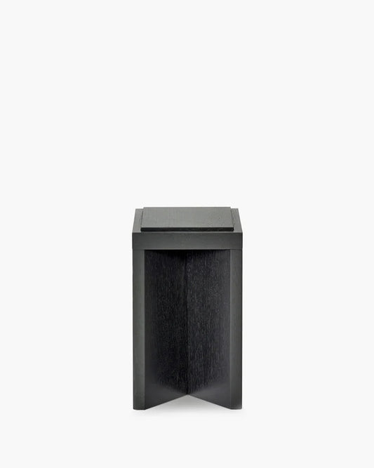 Table d'appoint chêne noir Kubé 4