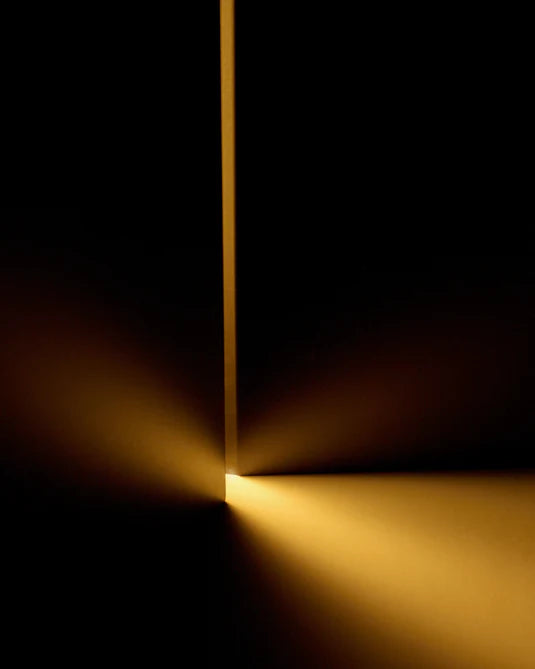 Stella black LED side table