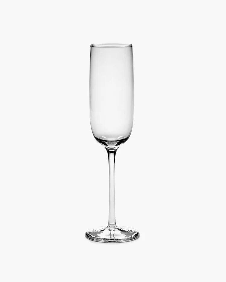 Passe-partout transparent champagne flute
