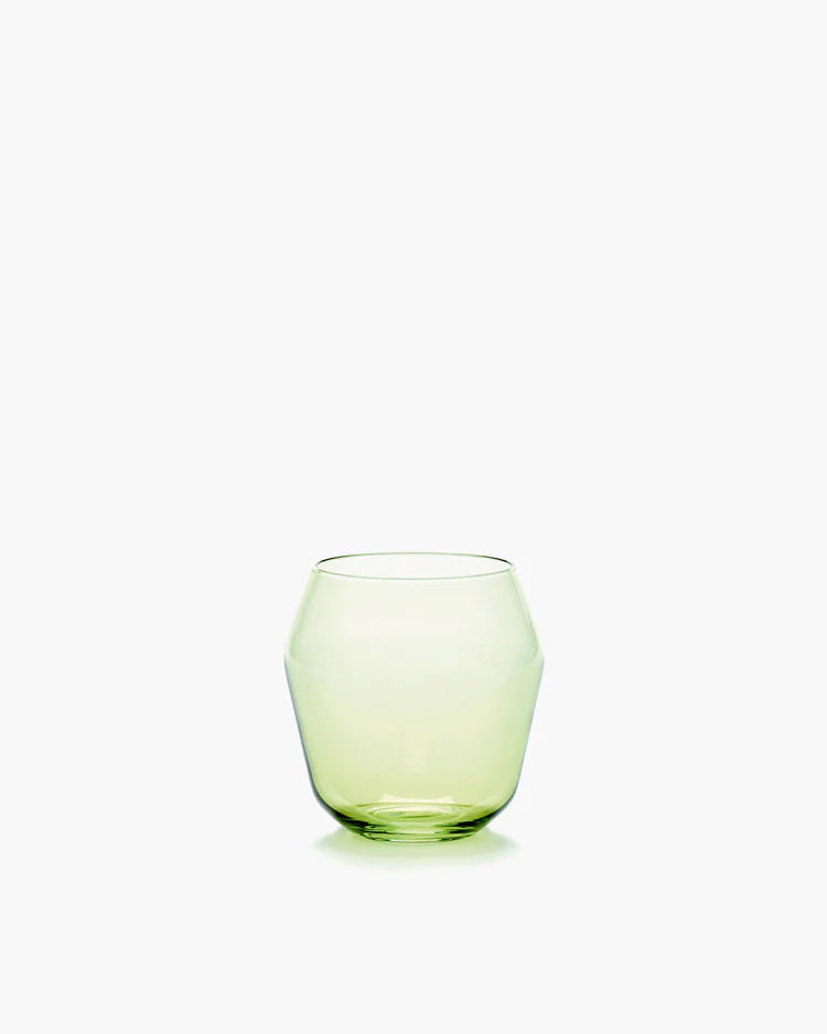 25cl green Billie glass