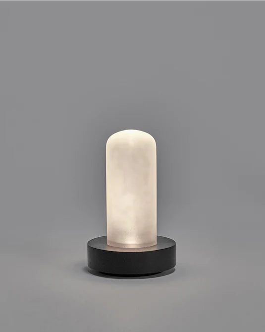 Lex zwart-witte tafellamp