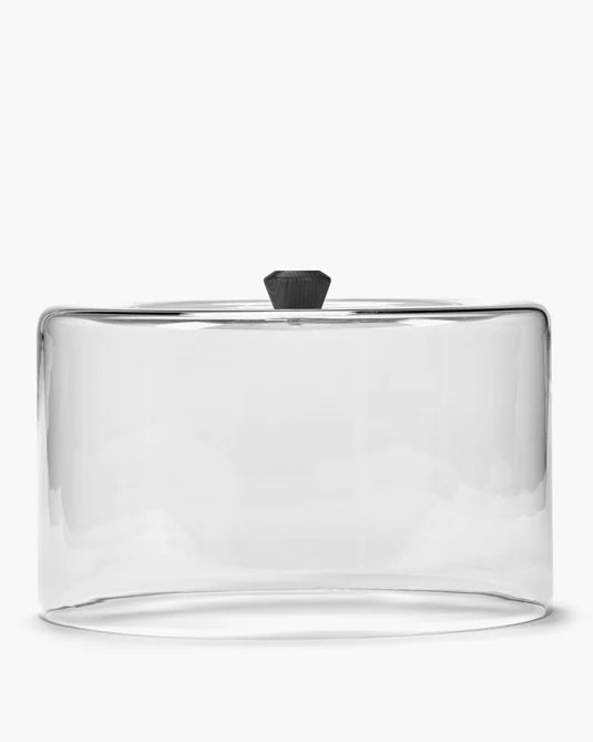 Cloche en verre noir Dune