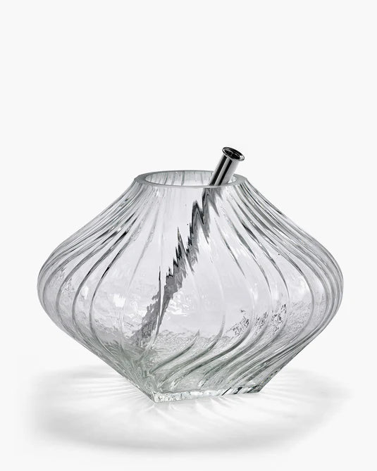 Vase avec tube en verre 04 transparent Josephine