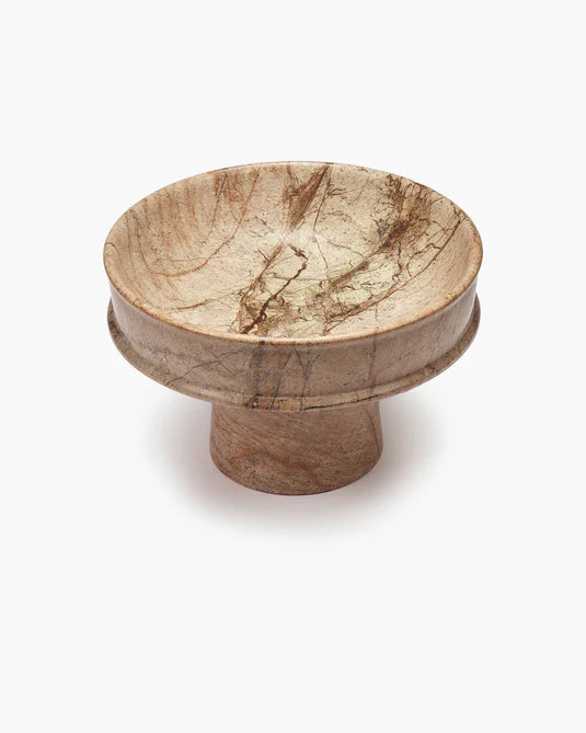 Dune Brown Raised Bowl 