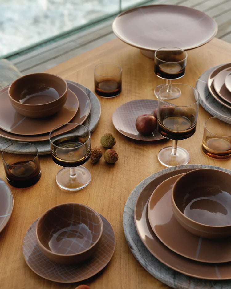 Saucer S light brown Dune 