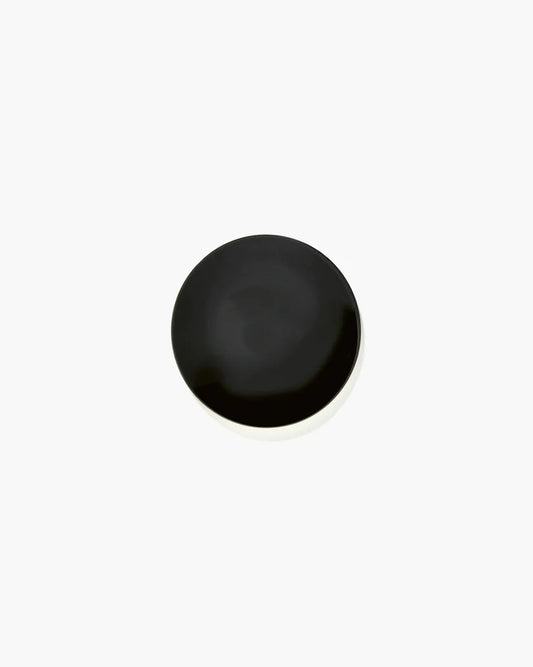 Assiette à dessert noir Dé