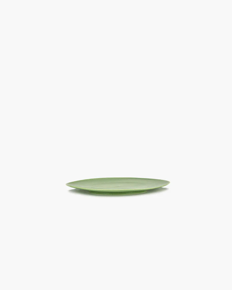 Assiette de petit-déjeuner vert Ra