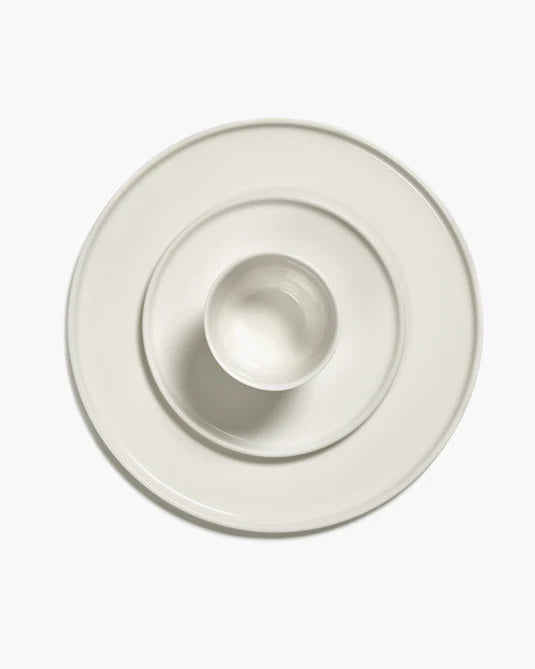 Cena Ivory Low Dessert Plate