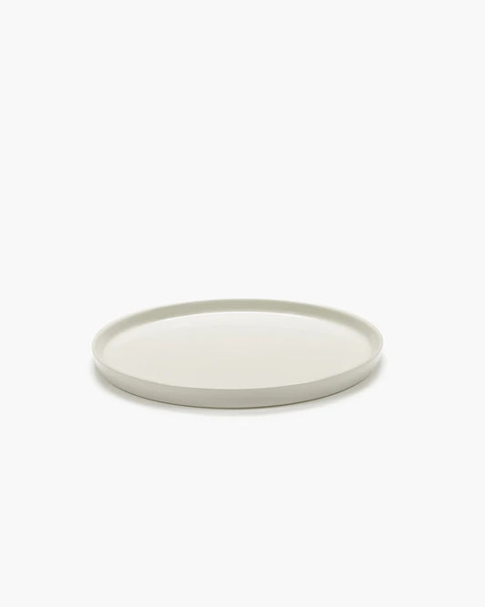 Assiette à dîner haute ivoire Cena