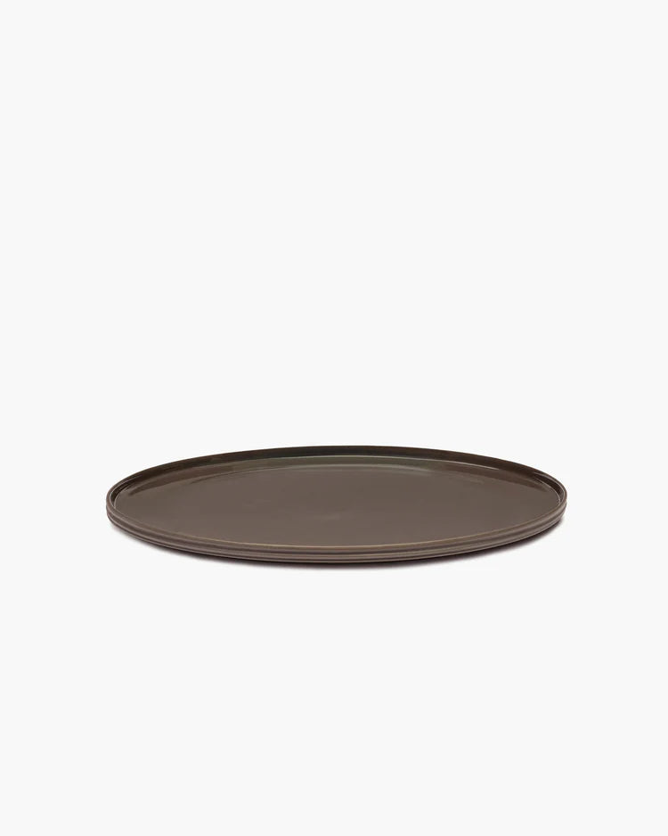Assiette Assiette de présentation Slate Dune