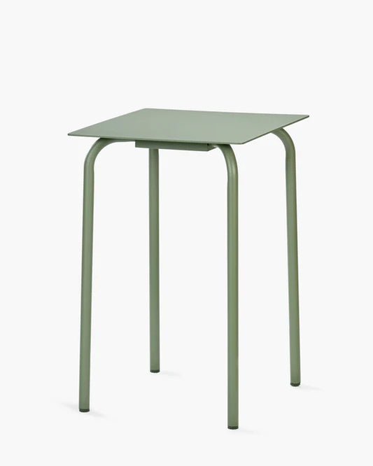 Table à manger haute d'extérieur August Vert