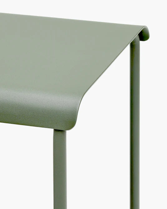 August Green Outdoor Stool 