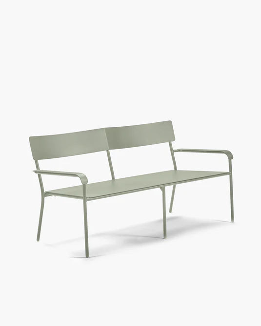 August Green Outdoor Sofa 