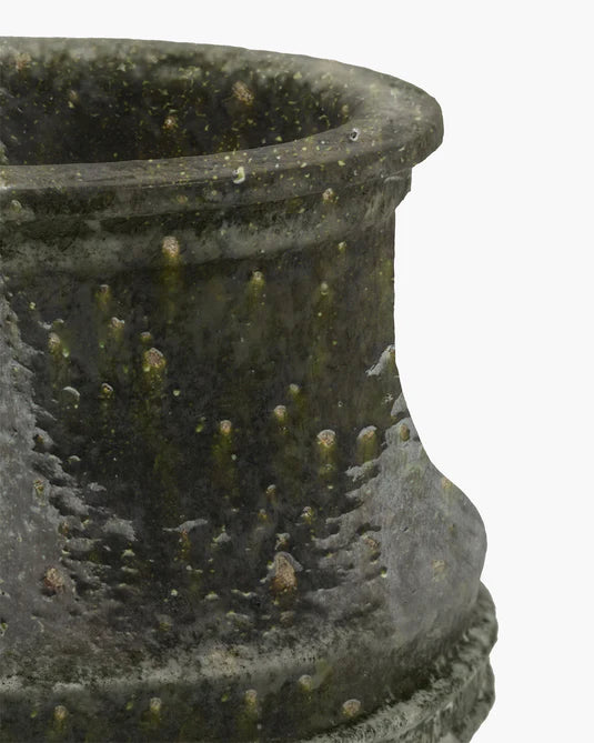 Mesa 01 M Dark Green Planter