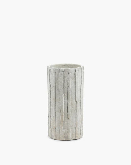Jardinière 03 L blanc cassé Rift