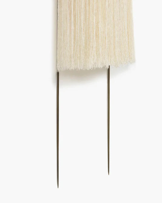 Edo scarlet/cream wall lamp