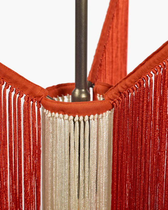 Hangende scharlaken/crème Chan 1