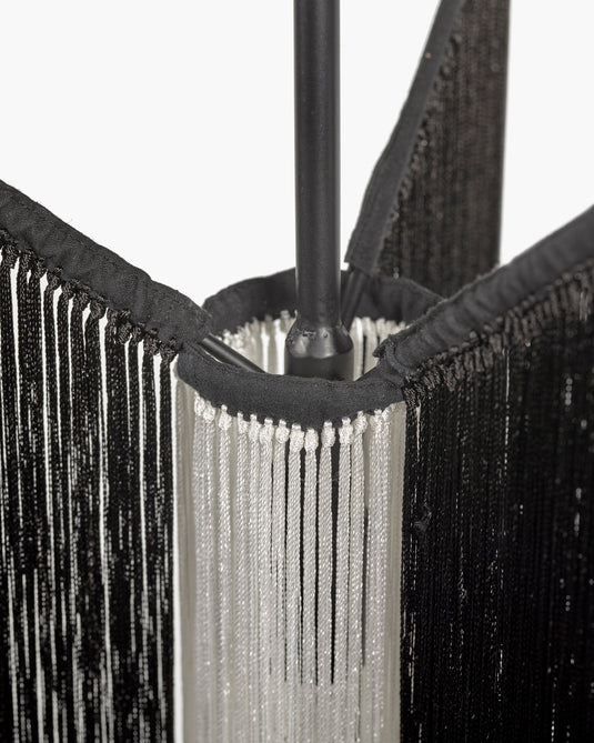 Chan 2 zwart/witte vloerlamp