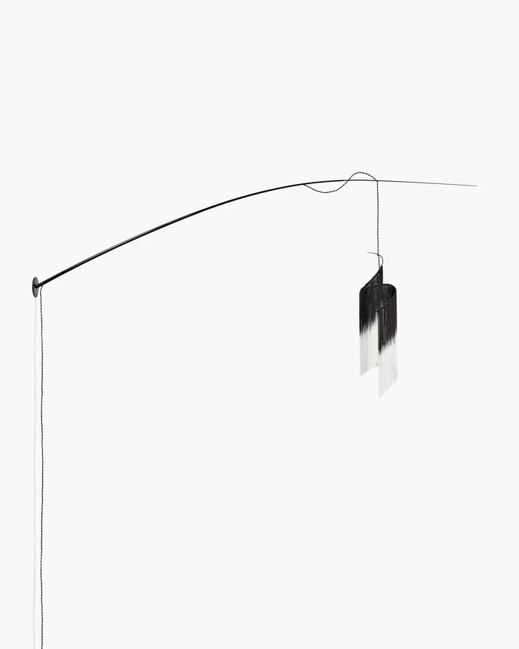 Rey 2 zwart/witte wandlamp