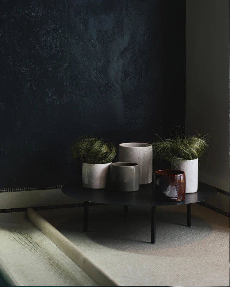 Pot de fleurs 02 Vaso Brun
