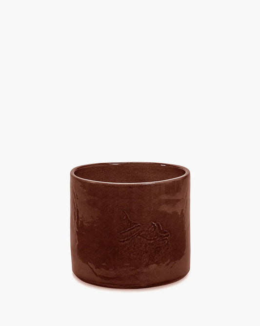 Pot de fleurs 02 Vaso Brun