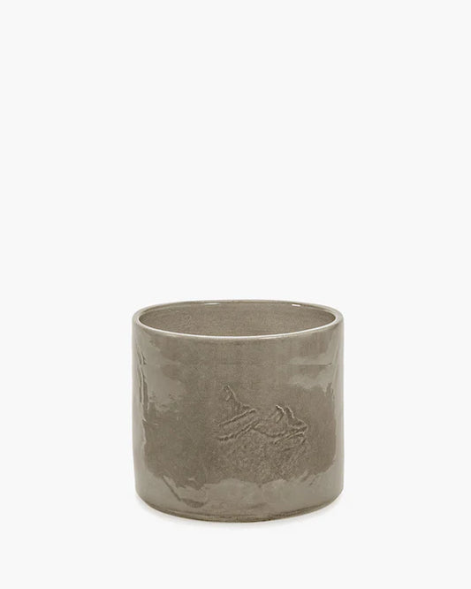 Pot de fleurs 02 Vaso Gris