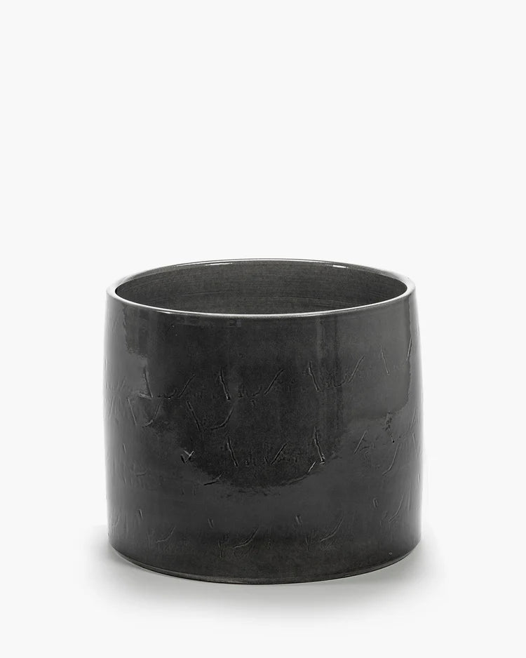 Pot de fleurs 03 Vaso Anthracite