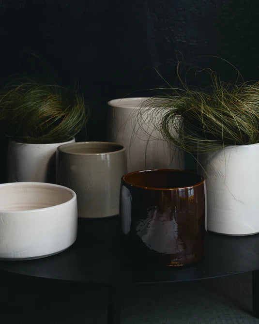 Flowerpot 01 Vaso Grey