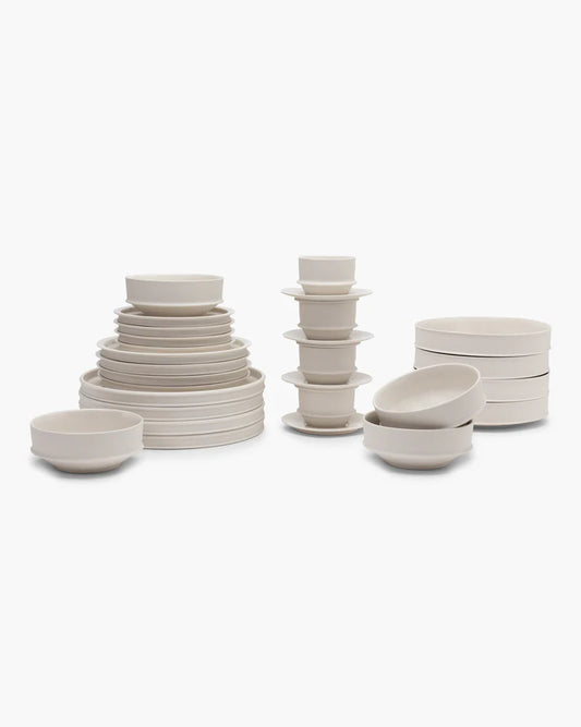 Set complet 28 pièce alabaster dune collection