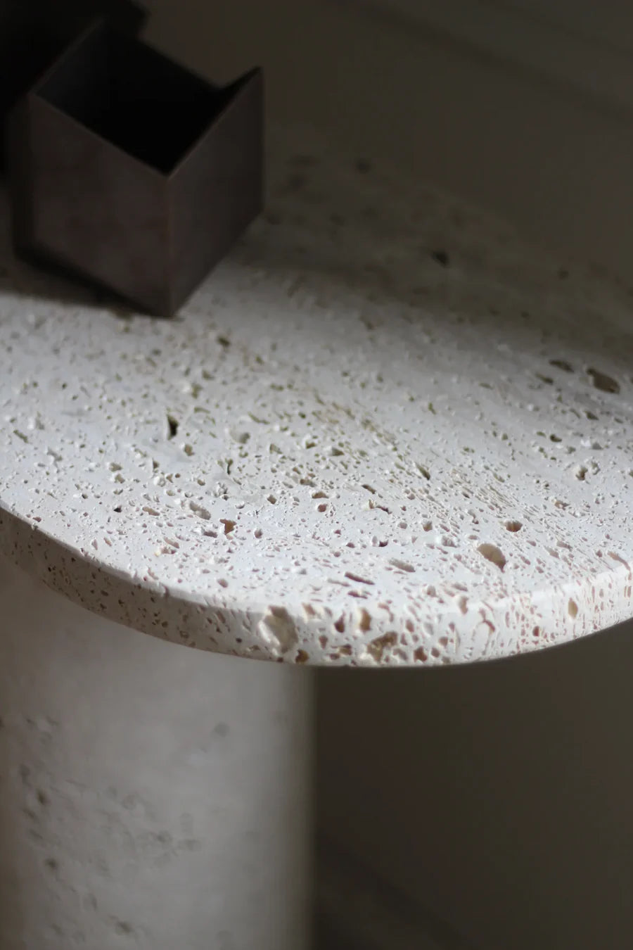 Kubé 2 bruine eiken console