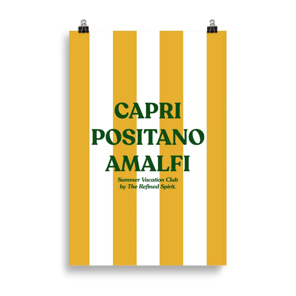 Capri Poster