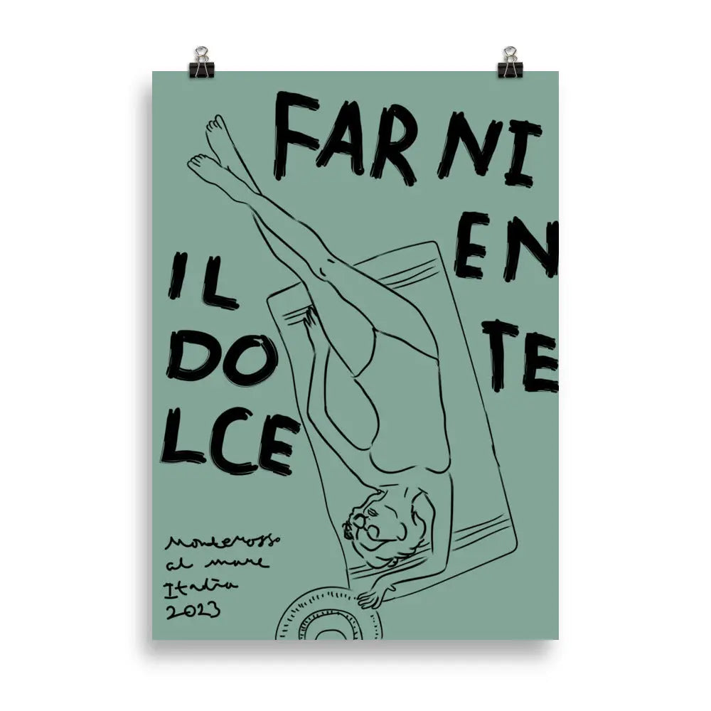 Farniente Poster