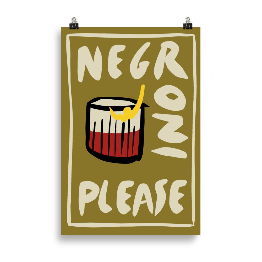 Negroni poster