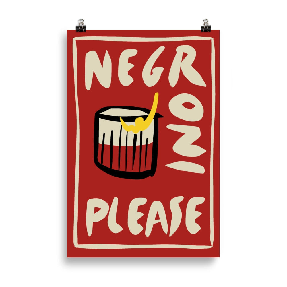 Negroni poster