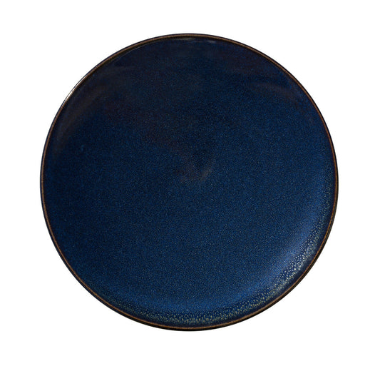 Assiette L Tourron Indigo