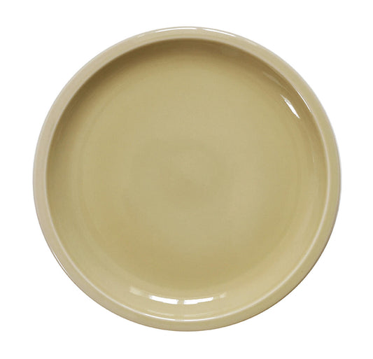 Assiette XL Cantine Vert Argile