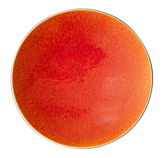 XL Orange Tourron Plate