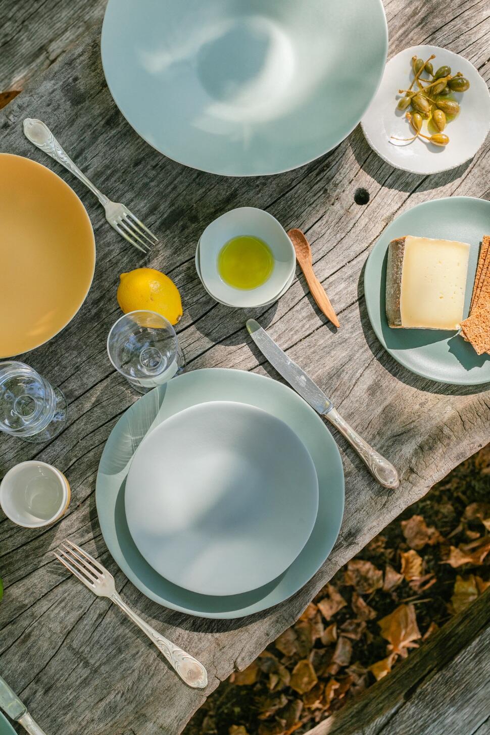 Assiette L Jardin de Maguelone Romarin
