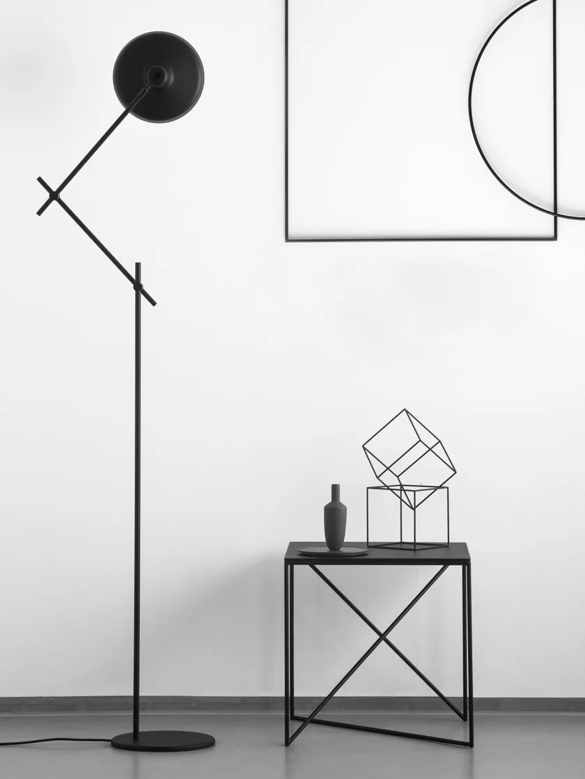 Dot S grijze bijzettafel