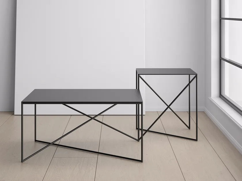 Dot S zwarte bijzettafel