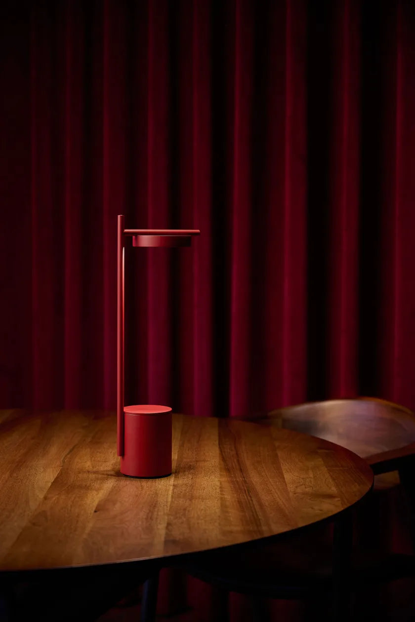 Lampe de table Igram I rouge