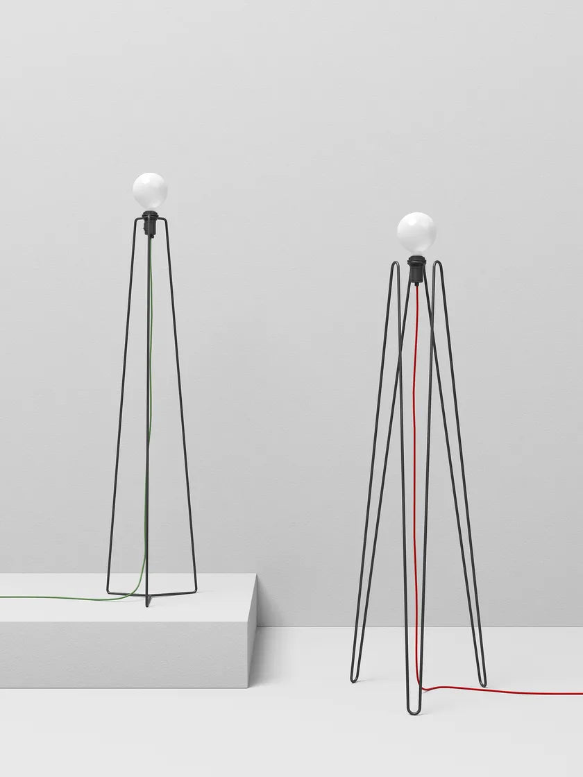 M2 zwarte vloerlampen