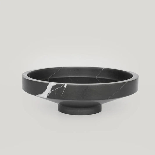 Nero Flat Bowl