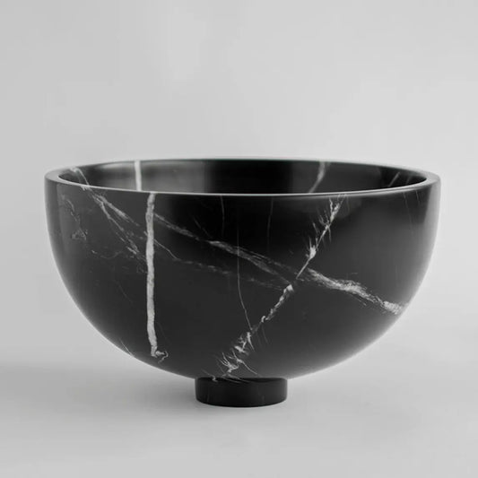 Nero round bowl
