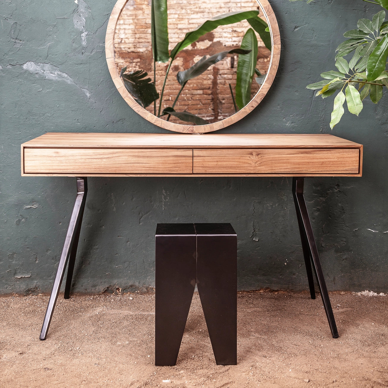 Majesti Teak Bureau