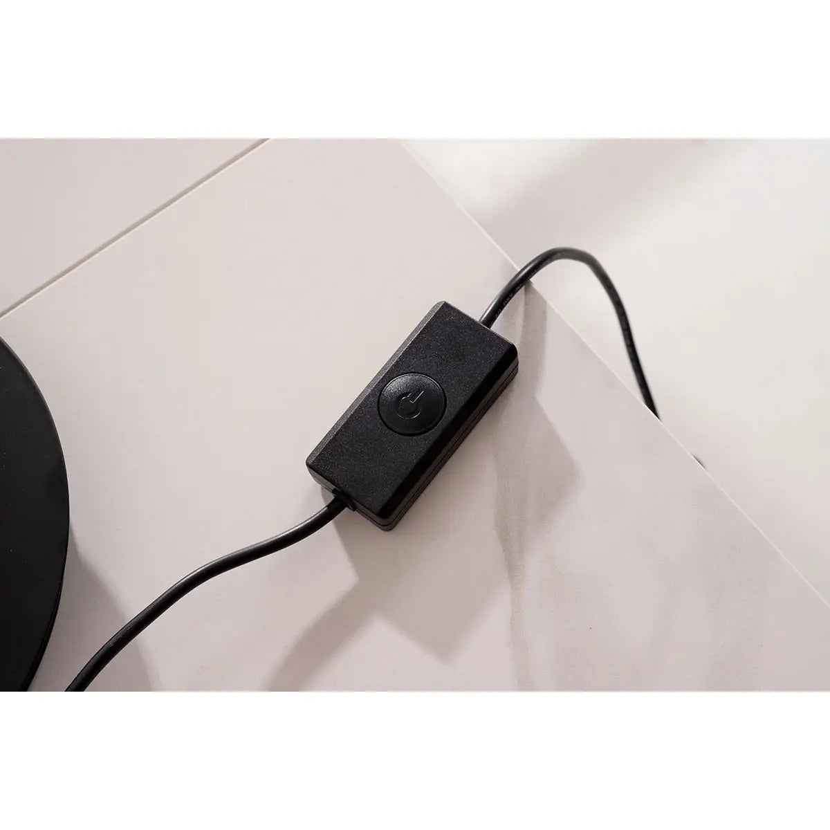 Black Bohemian table lamp