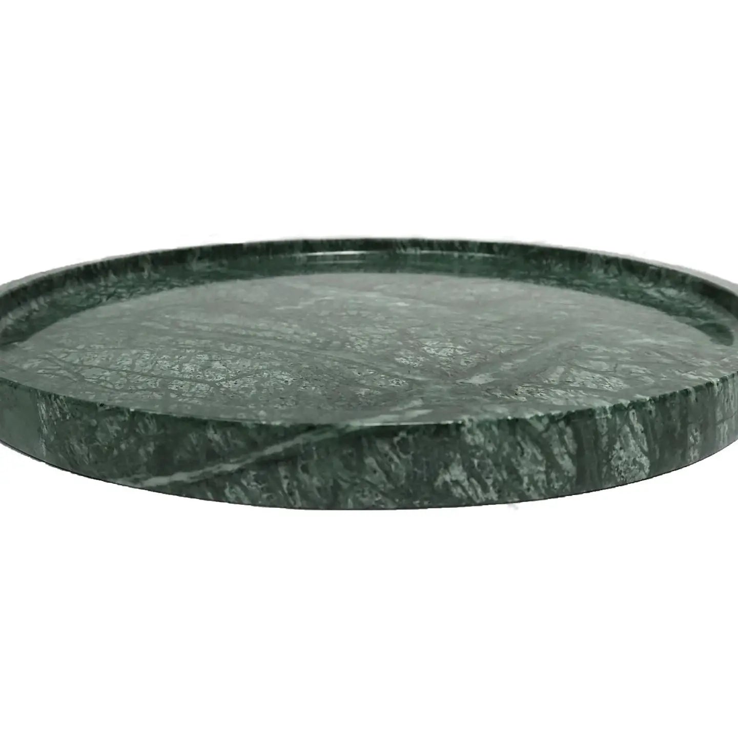 Round Verde Tray